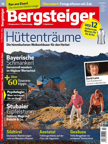 Bergsteiger Magazin Cover
