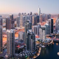 Dubai Marina Skyline, VAE