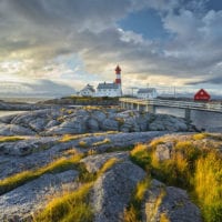 Tranoy Leuchtturm, Norwegen