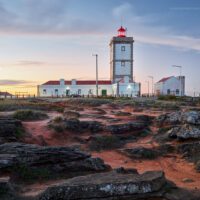 Cabo Carvoeiro Leuchtturm, Peniche, Portugal