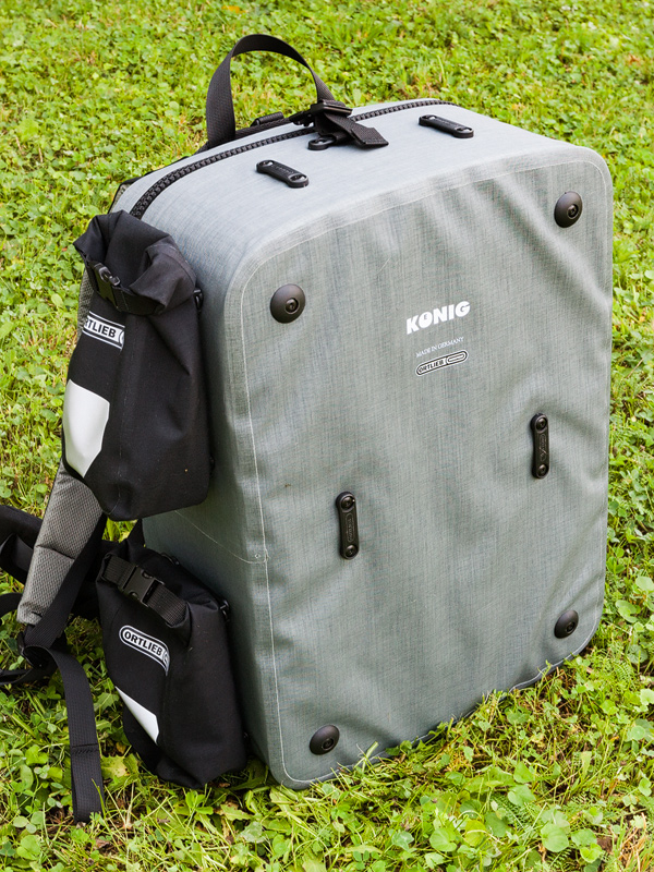 Wasserdichter König Fotorucksack.