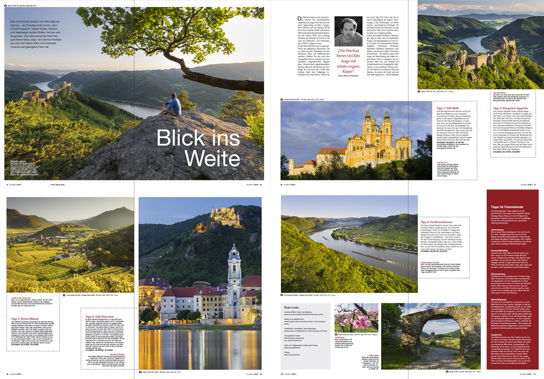 8 Seiten im ColorFoto Magazin Colorfoto magazin